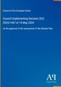 Council of the European Union: Entscheidung zur Ukraine am 14. Mai 2024. Blaues Cover, Logo unten rechts.