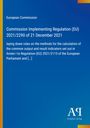 Commission Implementing Regulation (EU) 2021/2290. Blauer Hintergrund, gelber Streifen links, Verlagslogo unten rechts.
