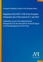 Regulation (EU) 2021/1148 des Europäischen Parlaments vom 7. Juli 2021; blauer Hintergrund mit gelbem Rand.