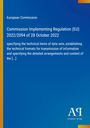 Titel: Commission Implementing Regulation (EU) 2022/2094. Blaue Fläche mit gelbem Streifen links. Verlagslogo unten rechts.
