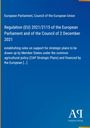 Oben: "European Parliament, Council of the European Union." Mittig: Details zur EU-Verordnung. Unten rechts: Verlagsname.