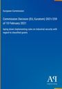 "European Commission, Commission Decision (EU, Euratom) 2021/259, 10 February 2021, Antiphon Verlag Logo unten rechts."