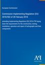 Text: "European Commission, Commission Implementing Regulation (EU) 2018/502 of 28 February 2018." Logo: "Antiphon Verlag".