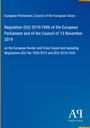 Text: Regulation (EU) 2019/1896 on European Border and Coast Guard. Blauer Hintergrund, kleines Logo unten rechts.