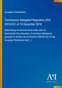 European Commission: Commission Delegated Regulation (EU) 2019/331 of 19 December 2018, Buch