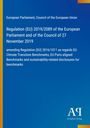 Text zum EU-Bericht über Klimabenchmarks auf blauem Hintergrund, rechts unten ein weißes Logo mit "ΑΡ" und "Antiphon Verlag".