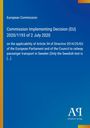 Text: "European Commission. Commission Implementing Decision (EU) 2020/1193 of 2 July 2020." Blau mit gelben Rand.