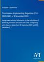 European Commission: Commission Implementing Regulation (EU) 2020/1647 of 9 November 2020, Buch