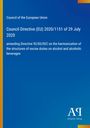 Council of the European Union: Council Directive (EU) 2020/1151 of 29 July 2020, Buch