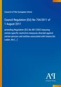 Text: Council of the European Union. Blaues Cover mit gelbem Streifen. Unten Logo mit "Antiphon Verlag".