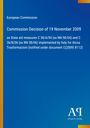 Europäische Kommission, Entscheidung vom 19. November 2009 über Beihilfen Italiens für Alcoa. Blau und gelb mit AQ-Logo.