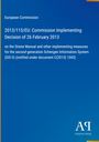 Europäische Kommission, Titel: Umsetzung der Entscheidung 2013/115/EU, verlagseitiger Hinweis von Antiphon Verlag.