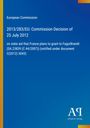Europäische Kommission, Entscheidung 2013/283/EU vom 25. Juli 2012, staatliche Beihilfe für FagorBrandt, blauer Hintergrund, Logo.