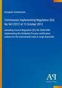 "Commission Implementing Regulation (EU) No 947/2012, Kimberley Process Zertifizierung. Blauer Hintergrund, Antiphon Verlag."