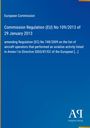 "Commission Regulation (EU) No 109/2013 of 29 January 2013" auf blauem Hintergrund, unten Logo mit "Antiphon Verlag".