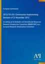 "2013/701/EU: Commission Implementing Decision of 22 November 2013" steht auf blauem Hintergrund.