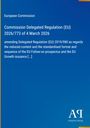 "Commission Delegated Regulation (EU) 2026/773 of 4 March 2026" auf blauem Hintergrund; Logo unten rechts.