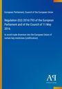 Text über das EU-Regulativ zur Vermeidung von Handelsumlenkungen. Blaues Layout mit Verlagslogo.