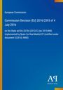 Text zur EU-Kommissionsentscheidung 2016/2393. Blaues Design, Logo unten rechts.