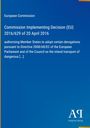 Text: „European Commission, Commission Implementing Decision (EU) 2016/629 of 20 April 2016“. Blaues Cover, Verlagssymbol.