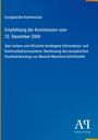 „Empfehlung der Kommission vom 22. Dezember 2006 über IKT-Systeme." Blaues Design, Antiphon Verlag-Logo.
