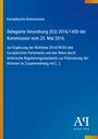 Titel: Delegierte Verordnung (EU) 2016/1450, Datum: 23. Mai 2016. Blaues Layout mit gelbem Streifen links.