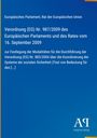 Europäisches Parlament, Rat der Europäischen Union. Titel über Verordnung (EG) Nr. 987/2009. Blaues Cover, Antiphon Verlag Logo.