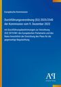 Europäische Kommission: Durchführungsverordnung (EU) 2025/2540 der Kommission vom 9. Dezember 2025, Buch