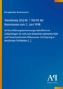 Europäische Kommission: Verordnung (EG) Nr. 1143/98 der Kommission vom 2. Juni 1998, Buch
