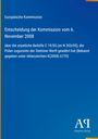 Ein blauer Hintergrund mit weißer Schrift: Beschluss der Europäischen Kommission vom 6. November 2008, Antiphon Verlag-Logo unten.