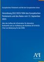 Verordnung (EU) 2023/1804 zur Infrastruktur für alternative Kraftstoffe. Blaues Design mit Verlag-Logo.