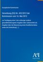 Europäische Kommission: Verordnung (EU) Nr. 432/2012, 16. Mai 2012, Antiphon Verlag. Blaues Cover mit weißem Text.
