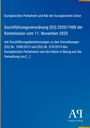 Durchführungsverordnung (EU) 2020/1988 der Kommission, Logo und Verlagshinweis auf blauem Hintergrund.