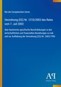 "Rat der Europäischen Union: Verordnung (EG) Nr. 1210/2003 vom 7. Juli 2003. Blaues Cover mit gelbem Streifen links."