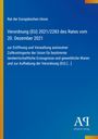 Verordnung (EU) 2021/2283, Rat der Europäischen Union, blauer Hintergrund, gelber Rand links, Antiphon Verlag Logo.