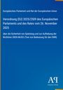 Verordnung (EU) 2025/2509 zur Spielzeugsicherheit. Blauer Hintergrund, rechts unten "Antiphon Verlag".