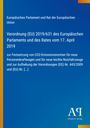 Verordnung (EU) 2019/631 über CO2-Emissionsnormen. Blaues, strukturiertes Hintergrunddesign.