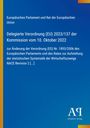 Delegierte Verordnung (EU) 2023/137, Kommission 10. Oktober 2022, Änderung Verordnung (EG) Nr. 1893/2006. Blaues Cover.