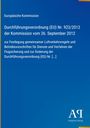 Text: "Europäische Kommission Durchführung... EG) Nr. [...]". Blaues Cover, unten Logo mit "Antiphon Verlag".