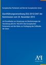 Durchführungsverordnung (EU) 2015/2447 der Kommission vom 24. November 2015. Blaues Cover, schlichtes Design.