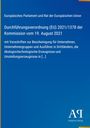 Durchführungsverordnung (EU) 2021/1378 der Kommission vom 19. August 2021. Blaues Cover, Antiphon Verlag.