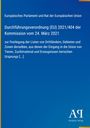 Durchführungsverordnung (EU) 2021/404 der Kommission vom 24. März 2021 auf blauem Hintergrund. Rechts unten ein Logo.