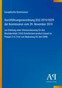 Text über EU-Durchführungsverordnung 2019/2029 zur Biozidzulassung. Blau mit Logo von "Antiphon Verlag" unten.