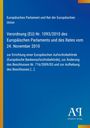 Ein blauer Hintergrund mit weißem Text: "Verordnung (EU) Nr. 1093/2010 des Europäischen Parlaments und des Rates..." und unten das weiße Logo von "Antiphon Verlag".