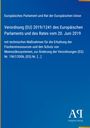 Verordnung (EU) 2019/1241 über Fischereimaßnahmen. Blauer Hintergrund mit Verlagslogo "AR Antiphon Verlag".
