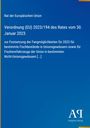 Rat der Europäischen Union, Verordnung (EU) 2023/194 vom 30. Januar 2023, Fangmöglichkeiten 2023, Antiphon Verlag-Logo.