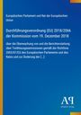 Titel: Durchführungsverordnung (EU) 2018/2066. Gestaltung in Blau- und Gelbtönen mit Verlag-Logo unten rechts.
