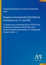 Text über EU-Verordnung, blaues Design, gelbe Streifen, Logo unten rechts mit Text "Antiphon Verlag".