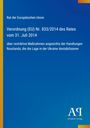 Rat der Europäischen Union. Verordnung (EU) Nr. 833/2014 des Rates vom 31. Juli 2014. Logo des Antiphon Verlags unten.
