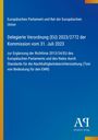 Europäische Verordnung (EU) 2023/2772 über Nachhaltigkeitsberichterstattung, Logo des Antiphon Verlags unten.